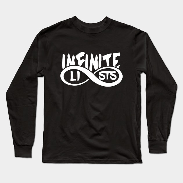 Infinite lists Merch Long Sleeve T-Shirt by NewMerch